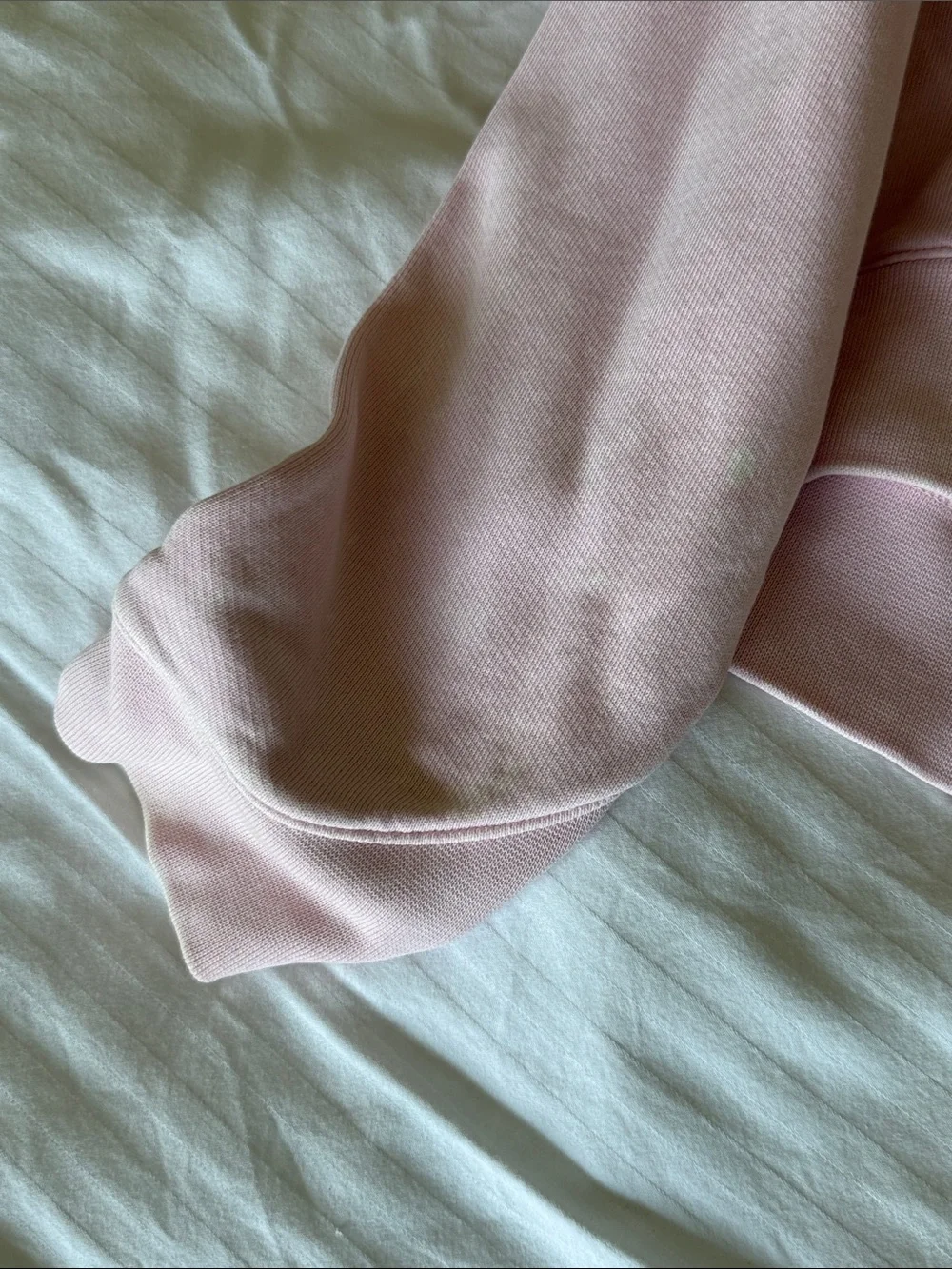 7 For All Mankind Pastel Pink Crew Neck Sweater